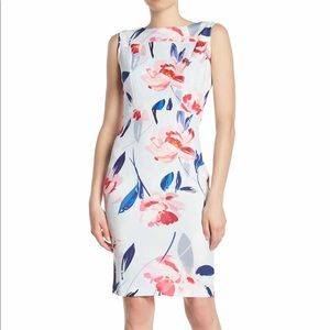 NWT! Alexia Admar Danica Floral Sheath Dress